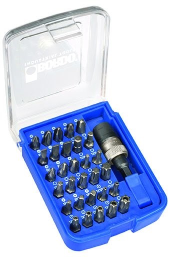 BORDO DRIVE BIT SET 31 PCE - INSERT 